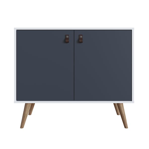 Manhattan Comfort Mid-Century Modern Accent Cabinet for Dining Room, Living Room, and Bedroom Usage 307GFX3 - main